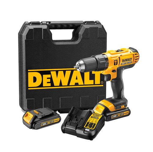 Parafusadeira /Furadeira Bateria 20,0V 1/2"" Impacto Dewalt