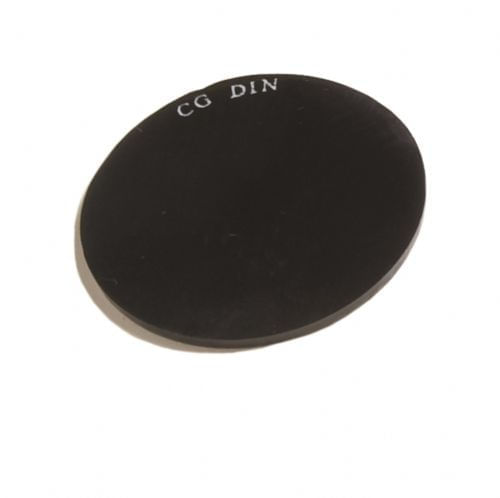 Lente Redonda 50x2,0mm N°8 Para Óculos Carbografite