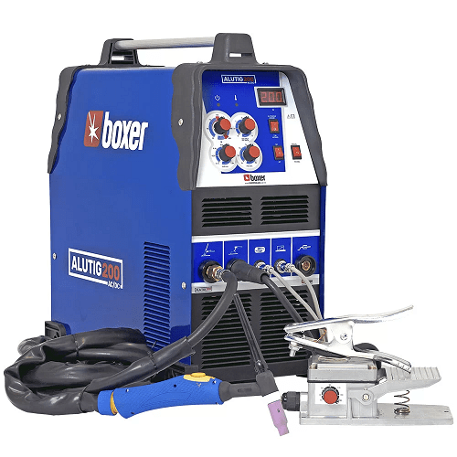 Máquina Solda Inversor Alutig 200A 220V ACDC BOXER