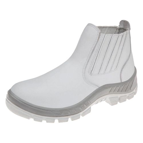 Bota Microfibra sem Cadarço C.A.31396 N41 Branco MARLUVAS