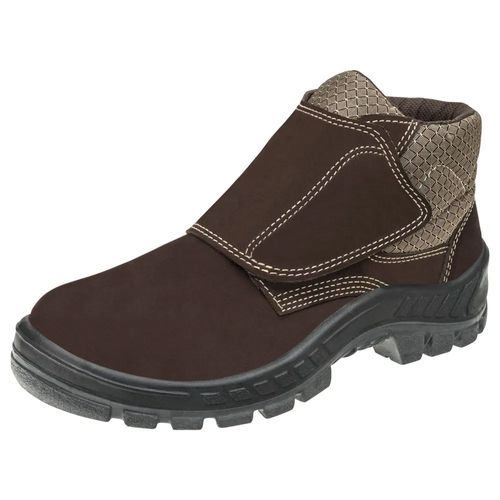 Bota Camurça Bico Plástico Fechamento em Velcro C.A.39286 N44 MARLUVAS