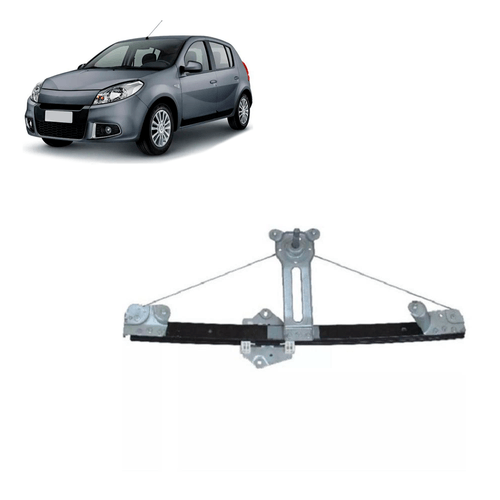 Máquina Vidro Logan Sandero 2007 a 2014 Diant Dir Manual