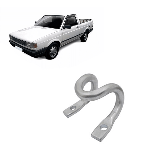 Gancho inferior Caçamba Zincado Saveiro GI 1982 à 1997