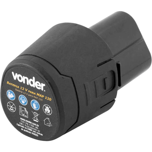 Bateria 12V 2.2Ah MAP120/MAP125 - Vonder