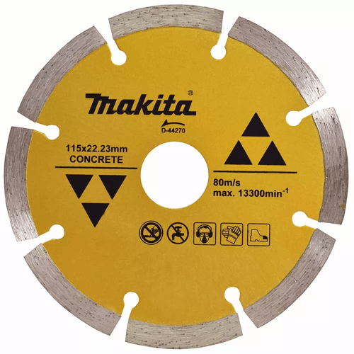 Disco Diamantado Segmentado 115mm Makita