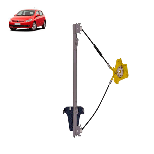 Maquina Vidro Gol Saveiro G5 G6 G7 4p Diant Esq Motor Orig