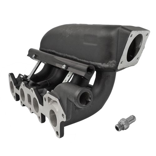 COLETOR DE ADMISSÃO PARA CHEVETTE INJETADO TIPO PLENUM TBI PARA FRENTE - 4 Bicos - Preto