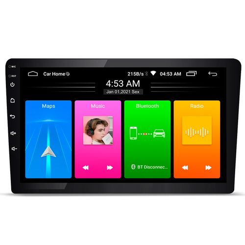 Central Multimídia 9 Polegadas Android RS910BR Wifi Bluetooth GPS