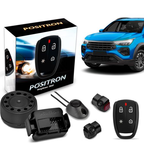 Alarme Automotivo Positron Keyless KL360 Universal Com Controle Presença