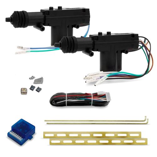 Kit Trava Elétrica 2 Portas Universal Golden Cabo