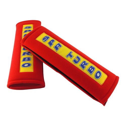 Pad para cinto segurança - Vermelho - Sem uso, perfeito estado.
