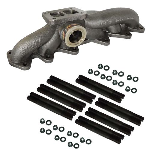 Prisioneiro de Cabeçote Forjado Motor 2JZ Toyota/Lexus/ 14 Unidades/Coletor de escape pulsativo para turbo Toyota Supra 6CIL 2JZ (wastegate V-Band)
