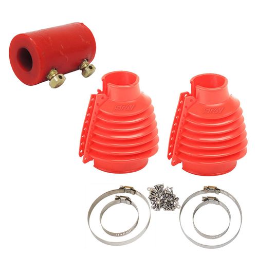 Bucha Do Varão Do VW Fusca PU + COIFA DE CÂMBIO EM SILICONE PARA FUSCA E DERIVADOS (PAR)
