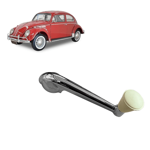 Manivela Reguladora Vidro Fusca 1200 e 1300 até 1970 Marfim