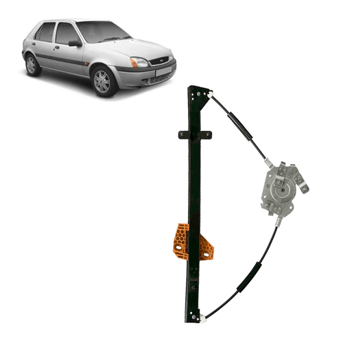 Máquina Vidro Fiesta 96 a 03 Dianteira Esq Sem Motor Mabuchi