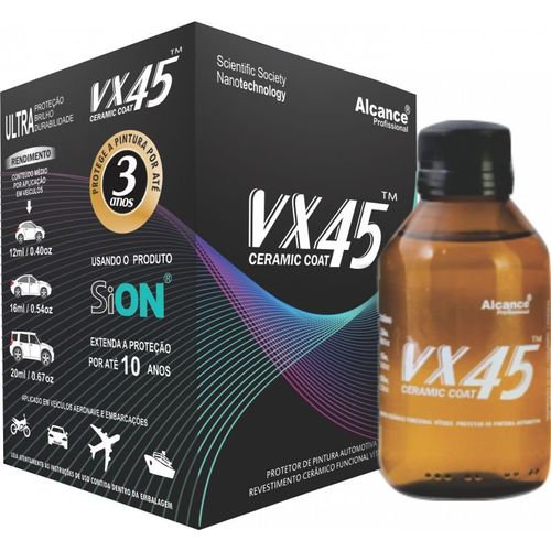 VX45 Vitrificador de Pintura 100ml Alcance