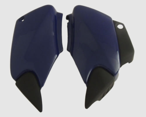 Lateral Titan 125 2000 Azul