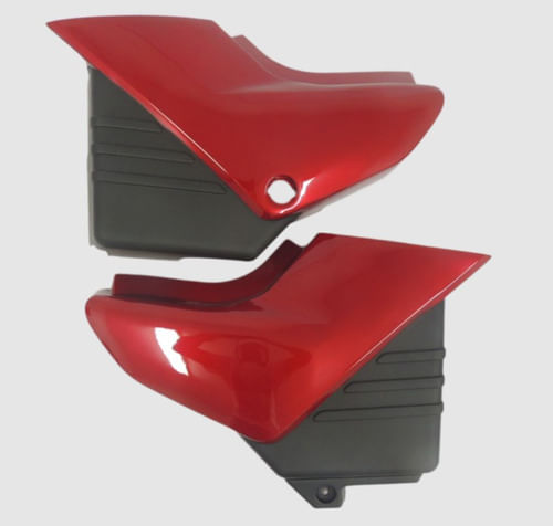 Lateral Ybr 125 05/08 Vermelho