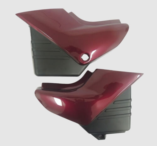 Lateral Ybr 125 2003 Vermelho