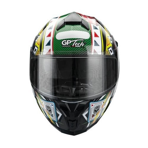 Capacete Gp Tech Ultra Clown Com Oculos Interno Sv