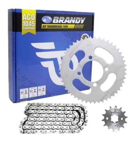 Relação Xtz 125 2003 A 2016 Aço 1045 Brandy