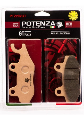 Pastilha Freio Diant Potenza Xtz125 Yes125 Gsr150 Xtz250