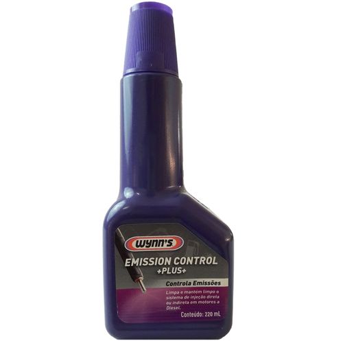 Aditivo Limpa Sistema de Injeção Wynns Emission Control + Plus 220ml