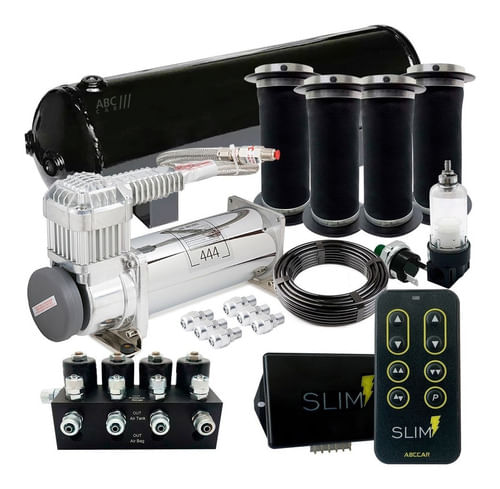 Kit Suspensão A Ar Black 8mm Stage 1 - Uno Nv 1.0