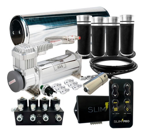Kit Suspensão A Ar Super Black 8mm Stage 3 - Ka Antigo