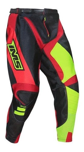 CALÇA IMS SPRINT - PRETO VERMELHO FLÚOR
