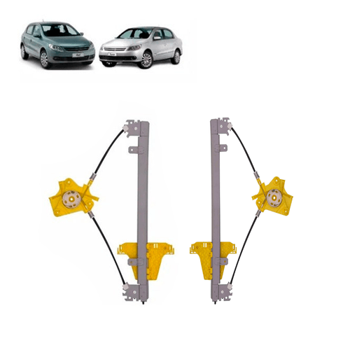 Par Maquina Vidro Gol Voyage 4p G5 G6 Diant 08 S/ motor Orig