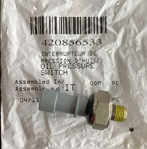 Jet Ski Sensor Pressão De Oleo Seadoo Pn# 420856533 Original