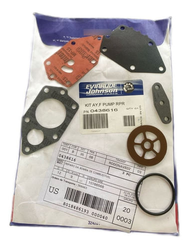 Kit Reparo Bomba Gasolina Motor Johnson Evinrude Original