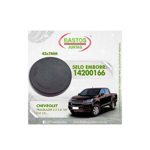 Selo Tampao Cabecote Gm Trailblazer/s10 2.5/2.8 16v 2012/...