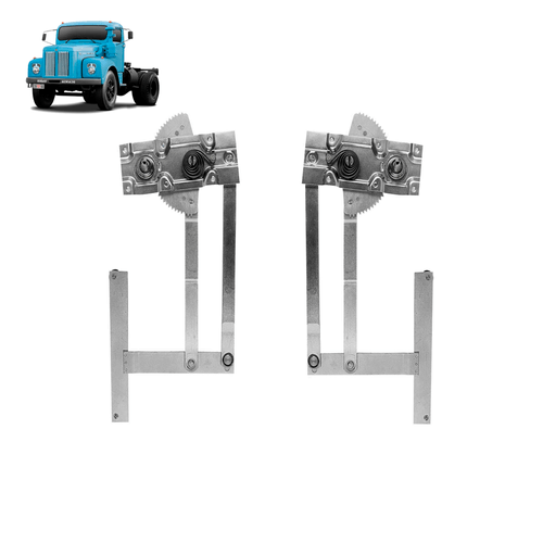 Par Maquina Vidro Scania L110 L111 1975 A 1980