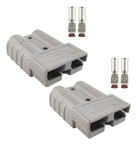 Kit 2 Conectores 50a Sb Para Bateria - Anderson Power.1