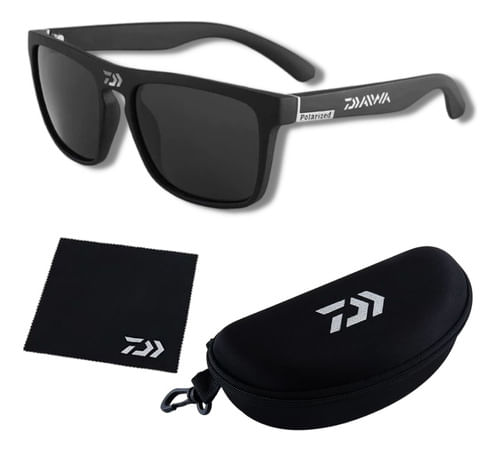 Óculos Pesca Daiwa Japan Polarizado Uv400 Original + Capa