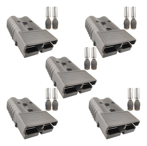 5 Conector Bateria Empilhadeira Anderson Power 350a Original