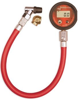 Calibrador Pneu Digital Longacre 2" - 0 a 100 PSI - LONGACRE