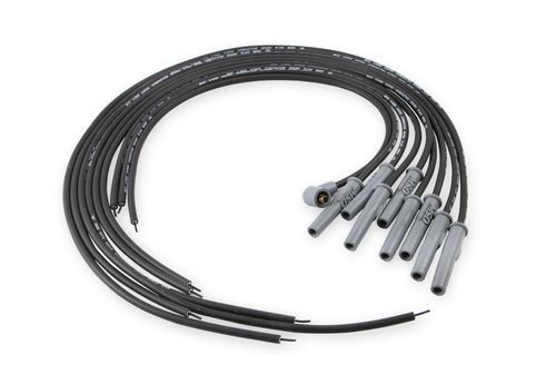 Cabo de Vela 8.5mm - Universal - Preto - Spiral Core - Unitário - MSD