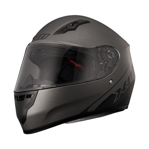 Capacete x11 trust sv solides chumbo 58