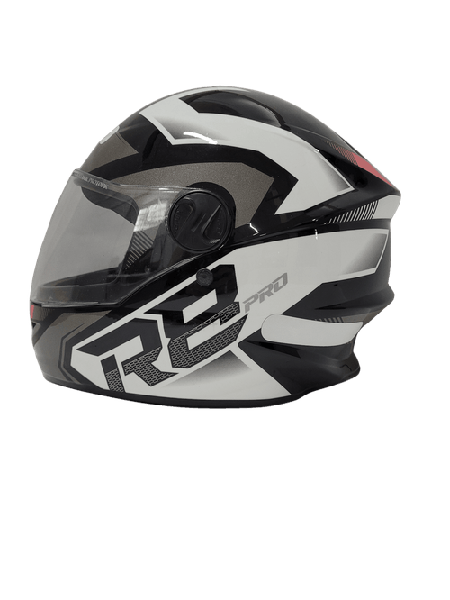 Capacete protork r8  pro  preto/vermelho 58