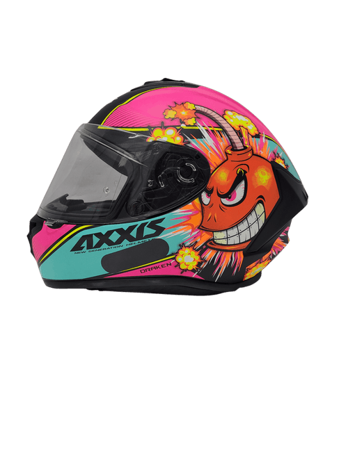 Capacete axxis draken bomb rosa