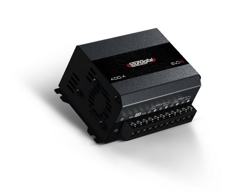 Módulo Amplificador SounDigital EVO 6.0 400.4 4 Canais 400 W RMS 4 Ohms