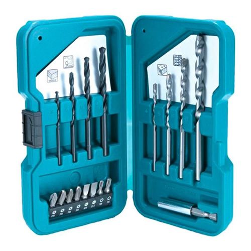 Kit Brocas e Pontas Bits com 17 Peças D-40200 Makita