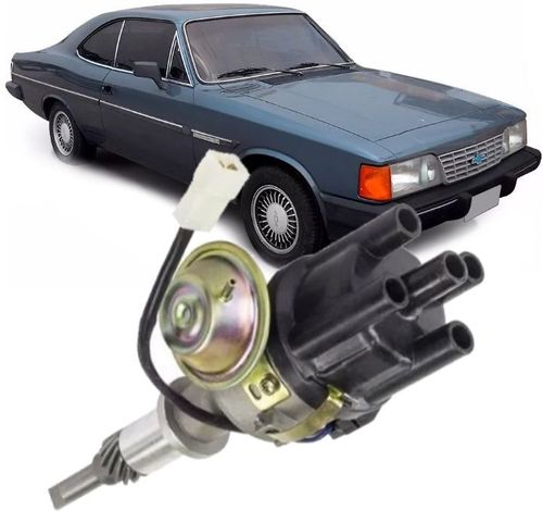 Distribuidor Ignicao Opala Caravan Eletronico  4cc 02 Fios