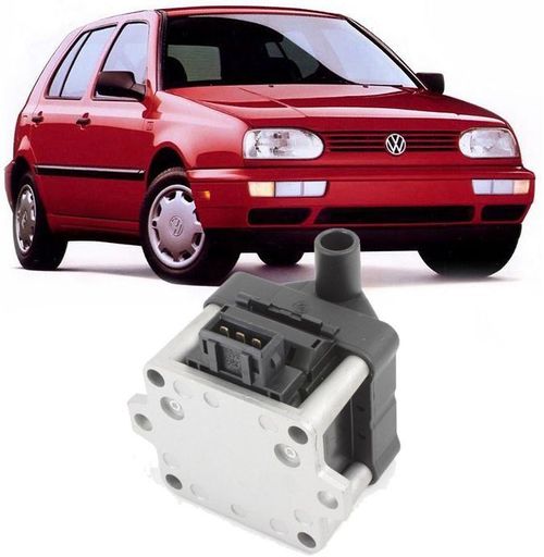Bobina de Ignicao Golf Gl 1.8 e 2.0 Glx Gti de 1994 a 1998