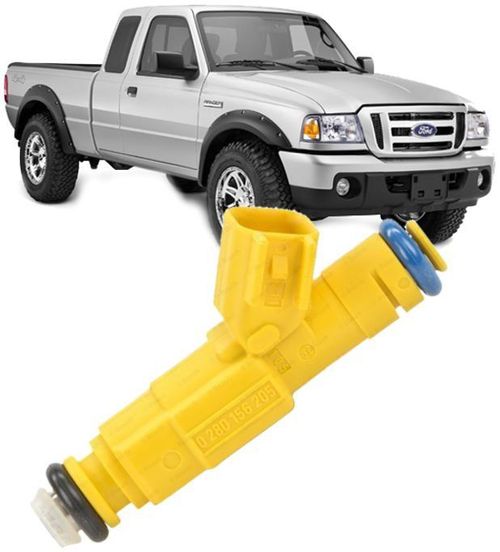 Bico Injetor Ford Ranger 2.3 16V de 2004 À 2011 - 0280156205 / 4l5z9f593aa