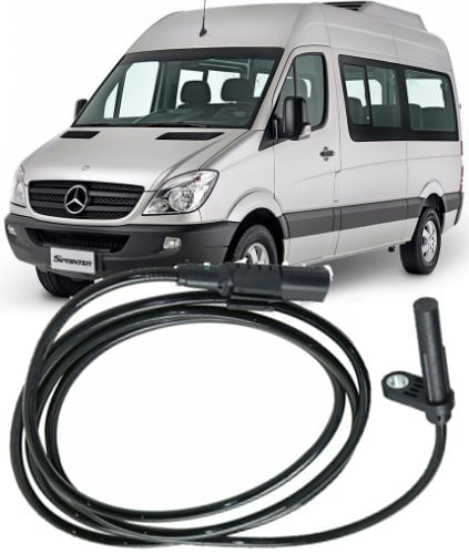 Sensor Abs Traseiro Esquerdo Sprinter Cdi 515 2.2 16v Diesel De 2013 À 2019 - A9065401117