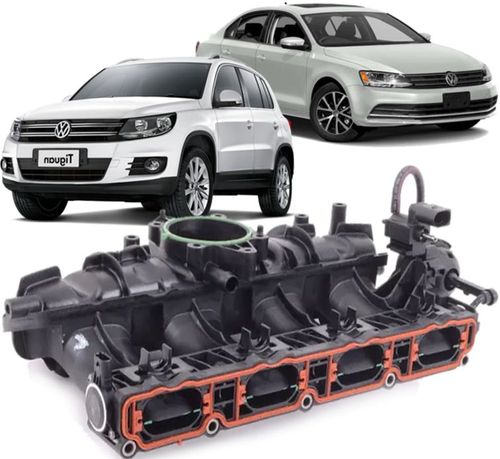 Coletor Admissao Jetta Tiguan Passat A3 2.0 Tfsi E Tsi 2009 A 2017 - Completo
